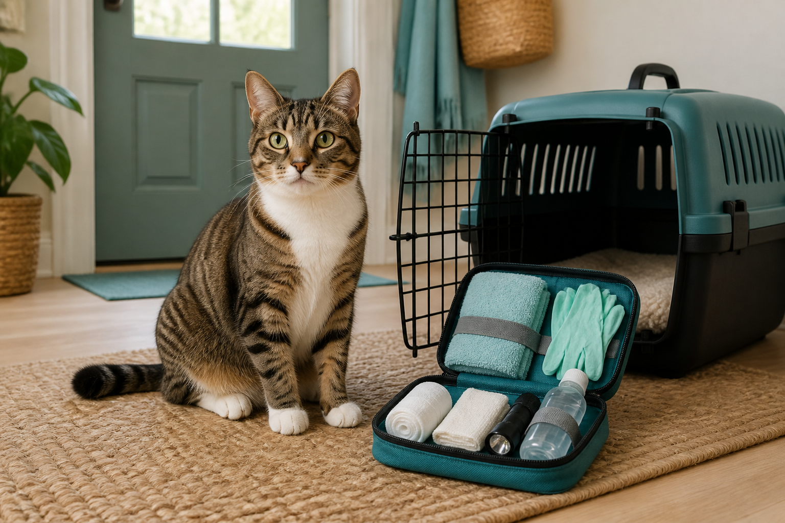 What to Keep in a Cat First Aid Kit