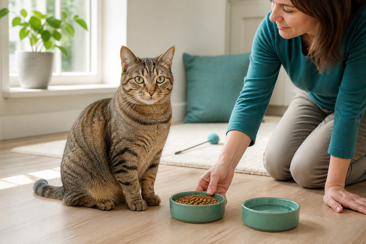 How to Build a Morning Care Routine for Cats That Actually Sticks