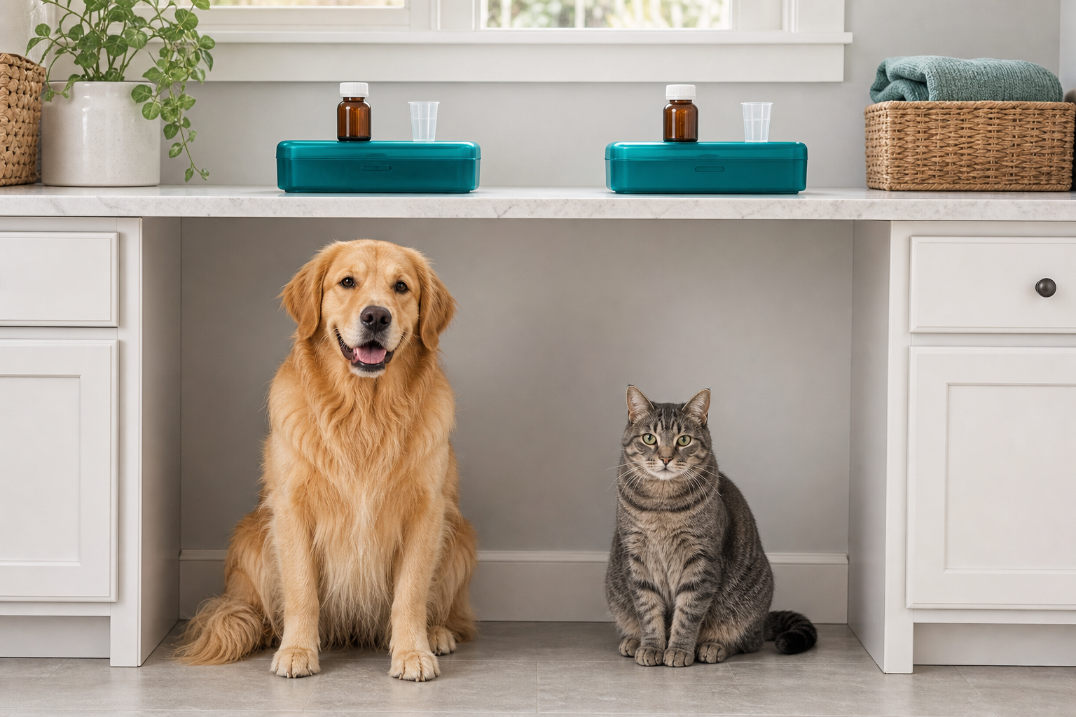 How to Manage Dog and Cat Medications in the Same Home