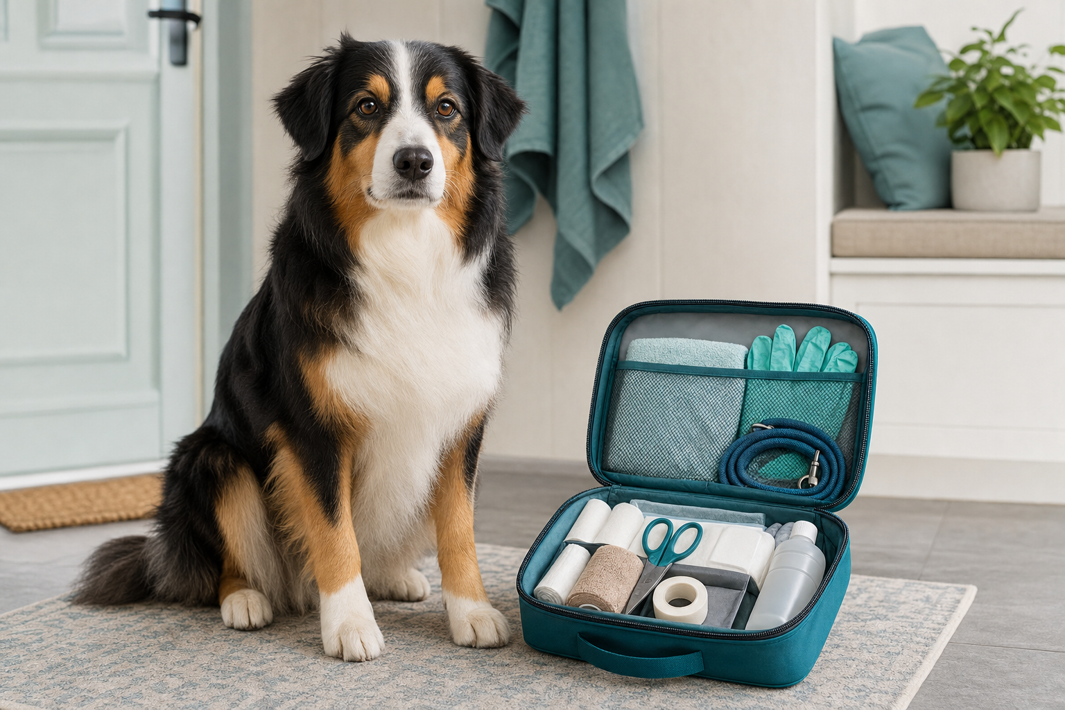 What to Keep in a Dog First Aid Kit