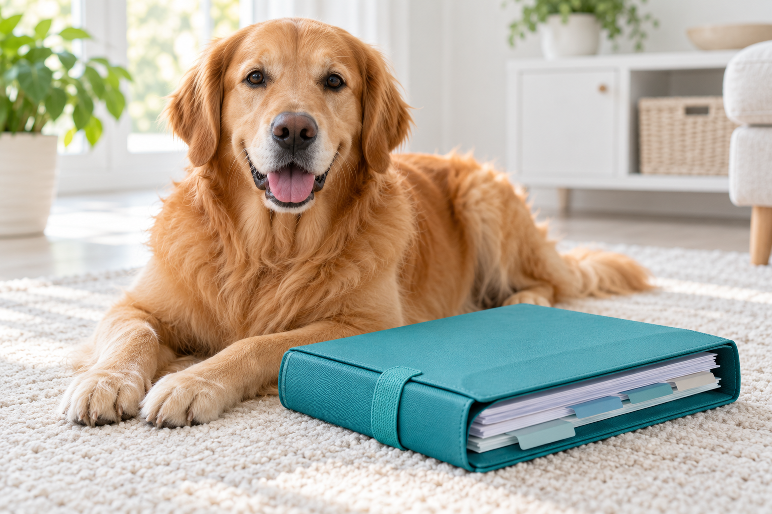 What to Keep in an Emergency Vet Folder for Pets